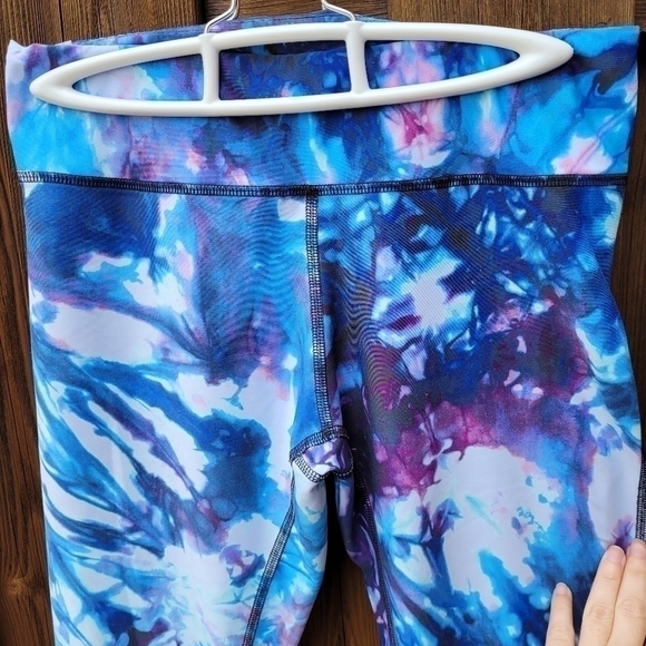 DAUB Active | mesh tie dye leggings | medium - Picture 8 of 12